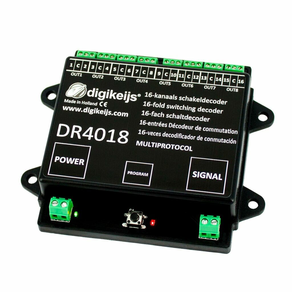 digikeijs - 16-channel switch decoder (DR4018) £31.99 from Coastal DCC